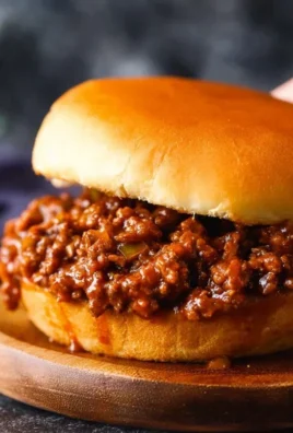 The Best Homemade Sloppy Joes