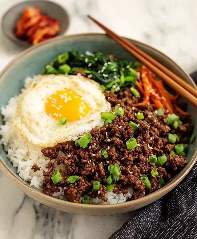 Korean Ground Beef Bowl (25-Minutes)