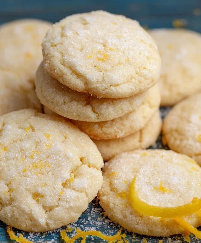 Soft & Chewy Lemon Cookies