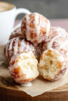 Easy Keto Glazed Donut Balls