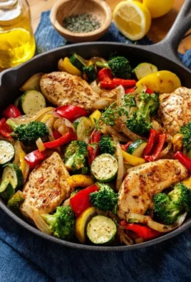 Healthy Chicken and Vegetables Skillet