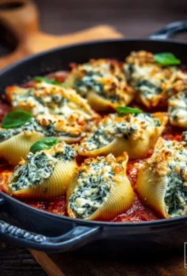 Spinach and Ricotta Stuffed Shells Recipe