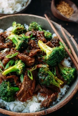 Chinese Beef and Broccoli (牛肉炒西兰花)