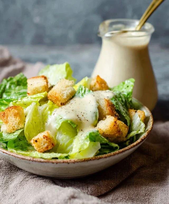 The Best Caesar Salad Dressing