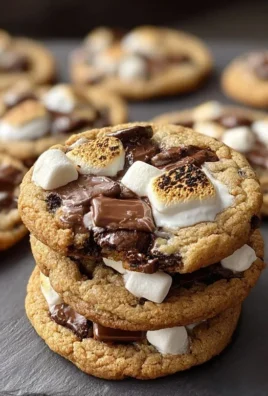 S'mores Cookies and Cream Cookies