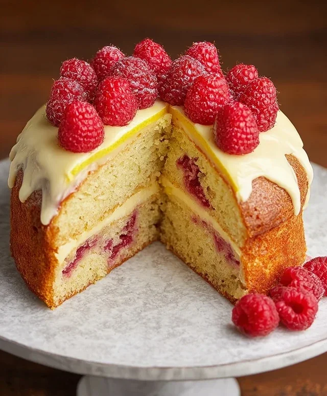 Raspberry Lemon Cake