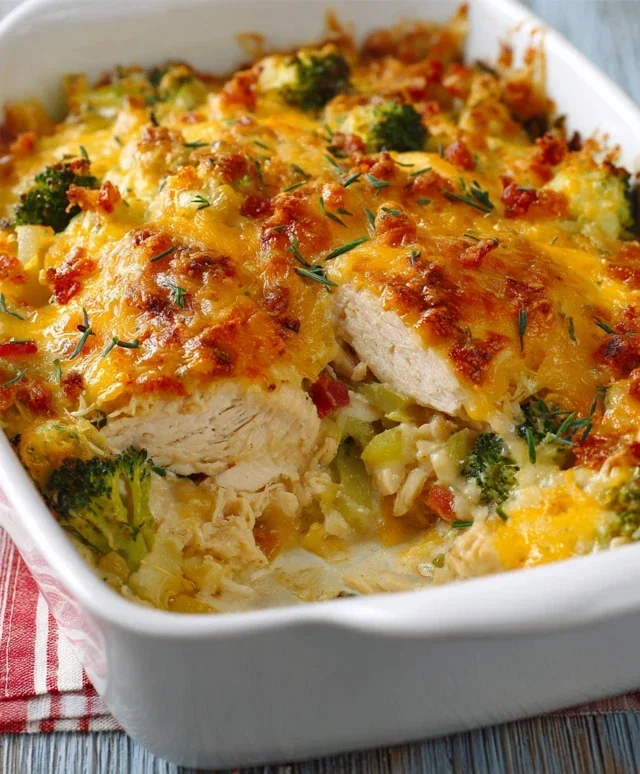 Easy Low Carb Chicken Casserole