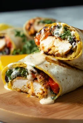 Chipotle Ranch Grilled Chicken Burrito