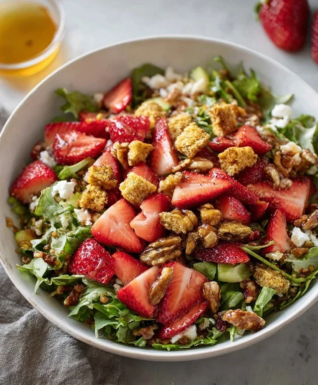 Strawberry Crunch Salad