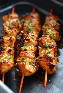 Bang Bang Chicken Skewers