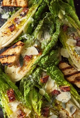 Grilled Romaine Caesar Salad Recipe