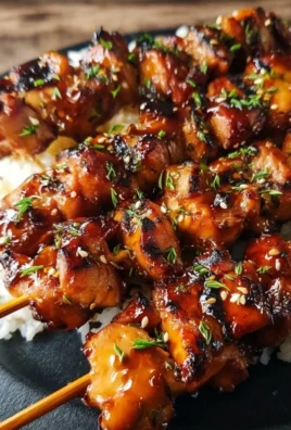 Teriyaki Chicken Skewers