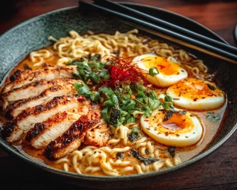 Creamy Garlic Chicken Ramen: An Incredible Ultimate Recipe