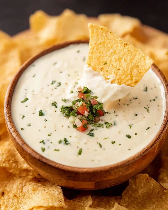 Best Mexican White Cheese Dip