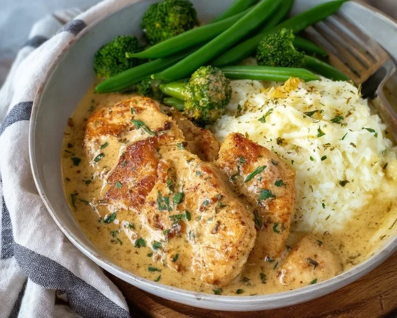 Creamy Garlic Chicken