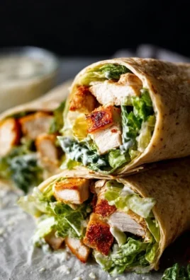 Chicken Caesar Wraps