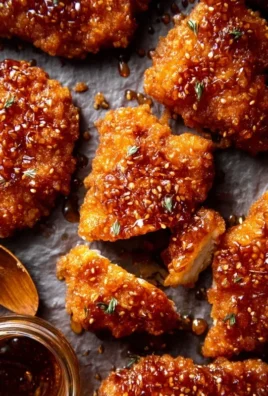 Baked Crunchy Hot Honey Chicken