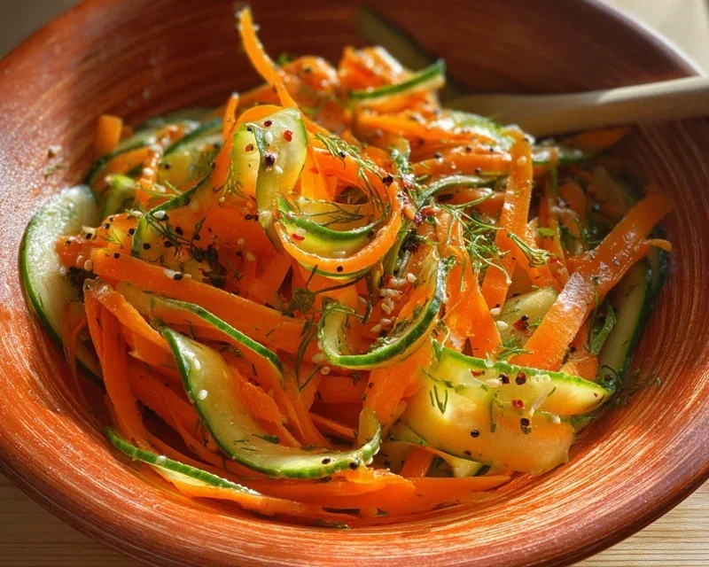 Cucumber Carrot Salad