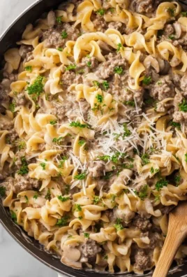 30-Minute Ground Beef Stroganoff