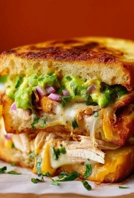 Chicken Avocado Melt Sandwich