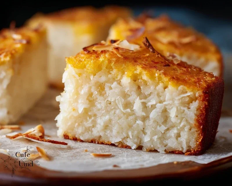 Sticky Coconut Cake