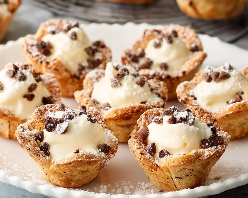 Mini Cannoli Cups