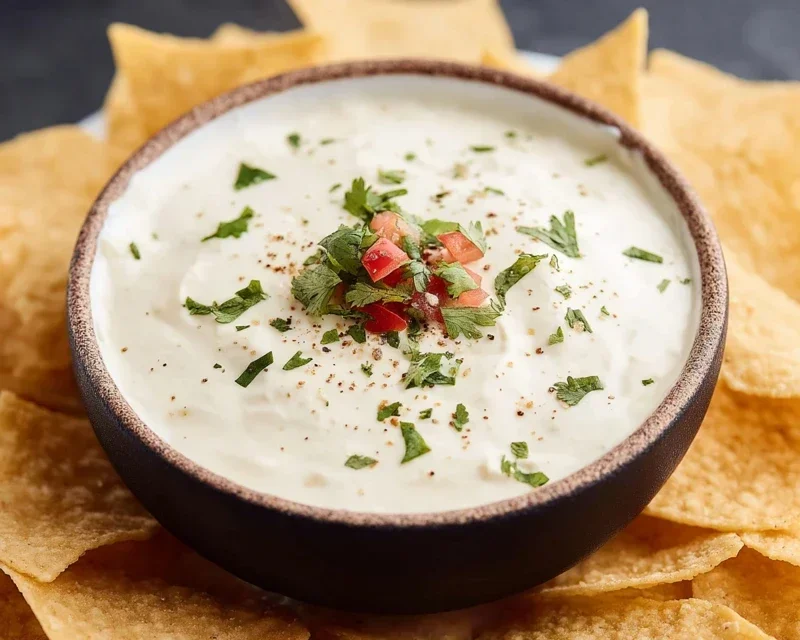 Best Mexican White Cheese Dip