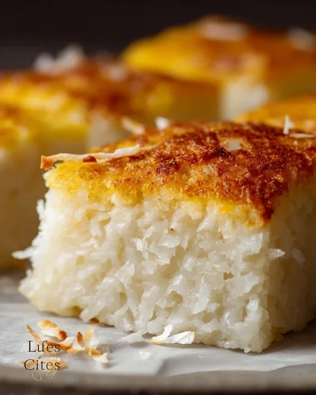 Sticky Coconut Cake