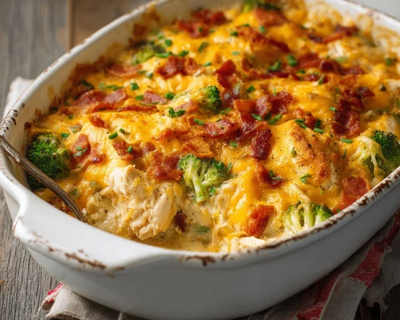 Easy Low Carb Chicken Casserole