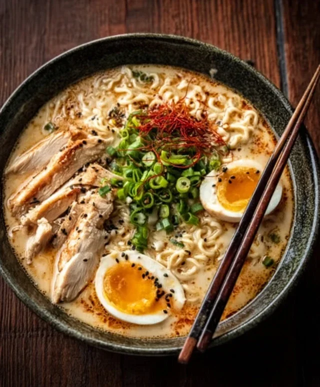 Creamy Garlic Chicken Ramen: An Incredible Ultimate Recipe