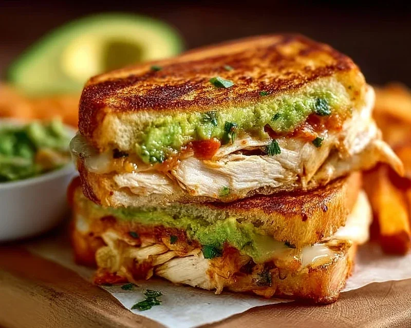 Chicken Avocado Melt Sandwich