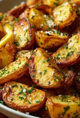 Authentic Greek Potatoes: Crispy Lemon Perfection!