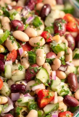 Mediterranean Bean Salad