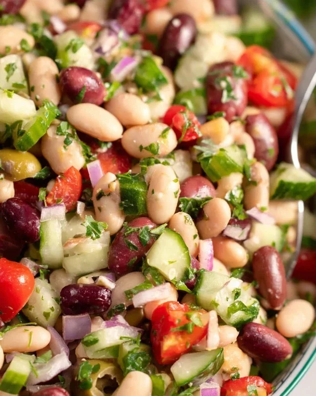 Mediterranean Bean Salad