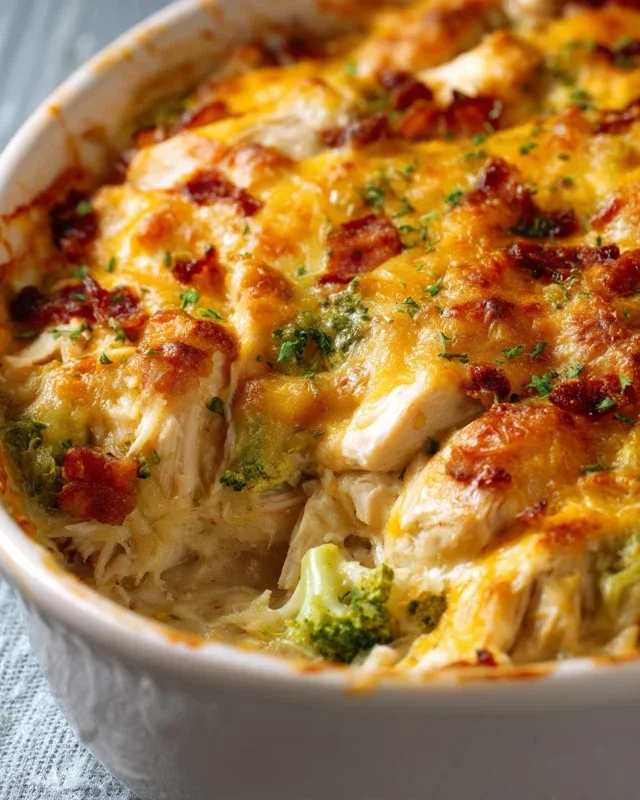 Easy Low Carb Chicken Casserole