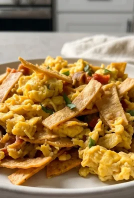 Migas Recipe: Mexican Scrambled Eggs with Crispy Tortillas