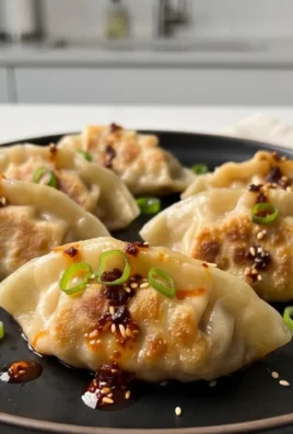 Chicken Potstickers (Pan Fried Dumplings)