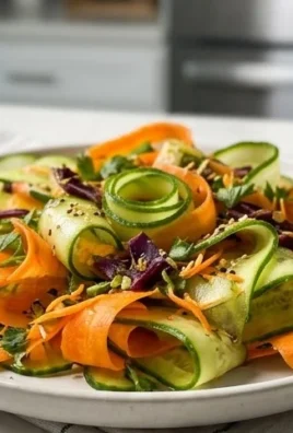 Carrot and Cucumber Ribbon Salad