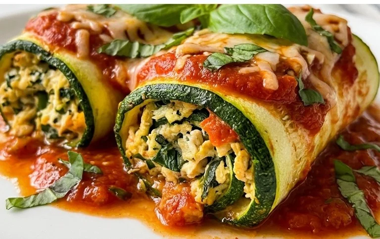 Vegan Zucchini Rollatini