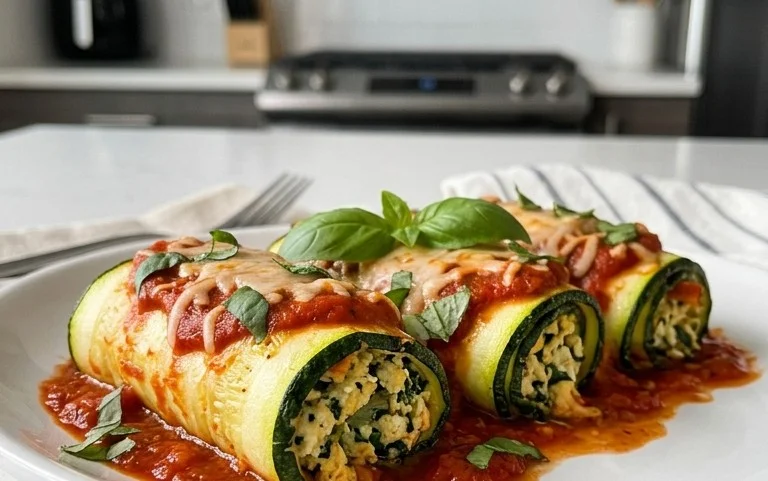 Vegan Zucchini Rollatini