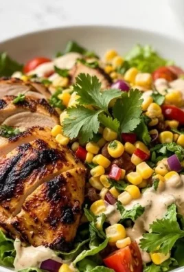 Peruvian Grilled Chicken Salad