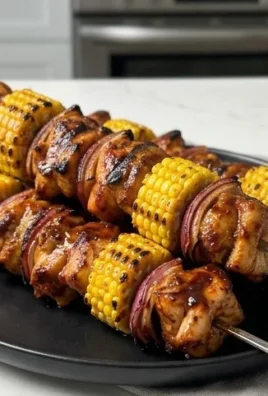 Mexican Barbecue Chicken Skewers