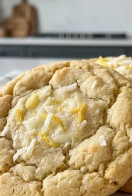 Lemon Coconut Cheesecake Cookies