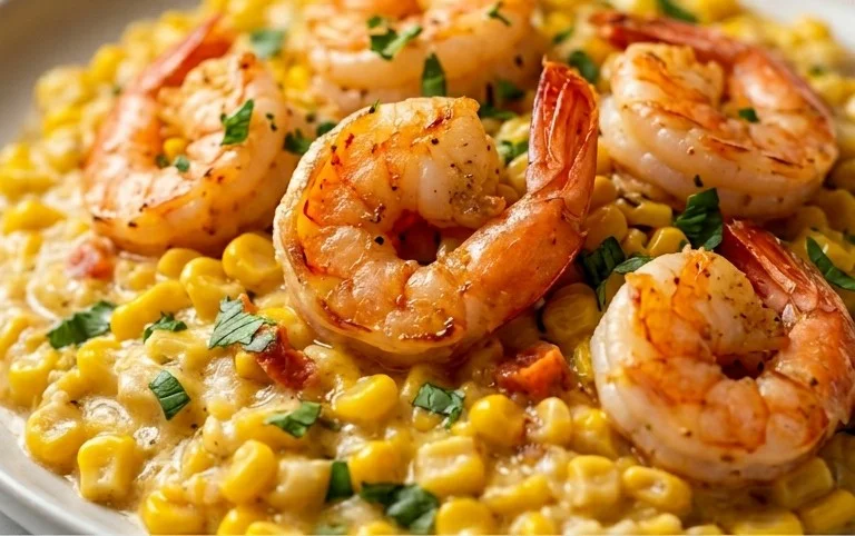 Shrimp and Creamed Corn (30 Minutes, One-Pan)