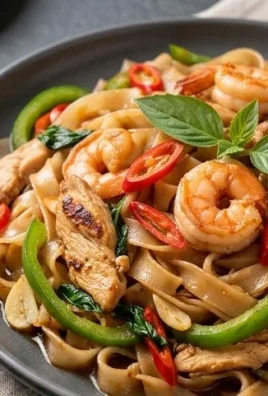 Drunken noodles