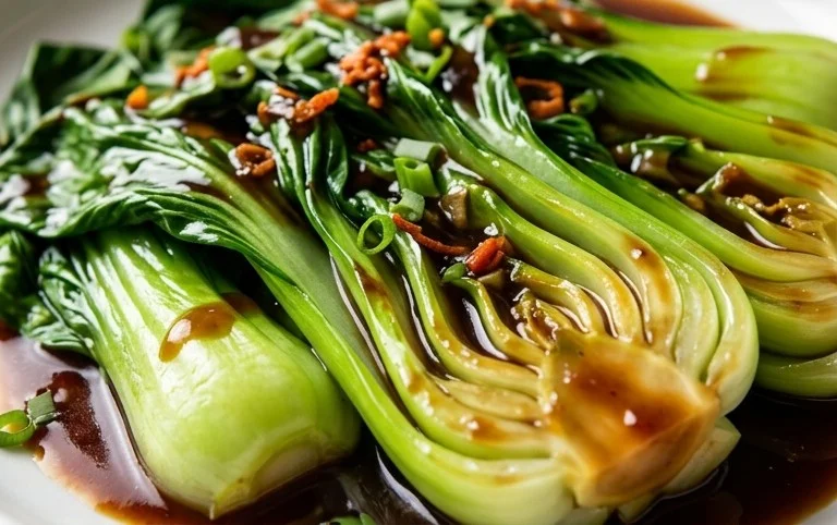 Bok Choy with Oyster Sauce