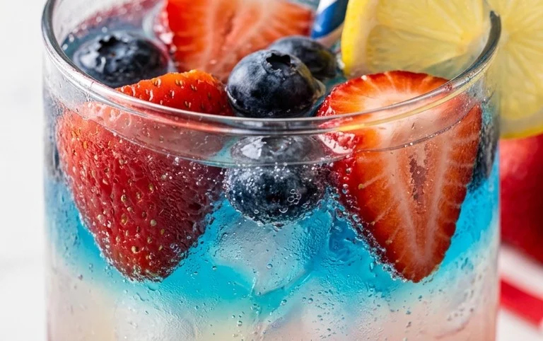 July 4th Layered Drinks Recipe