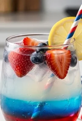 July 4th Layered Drinks Recipe