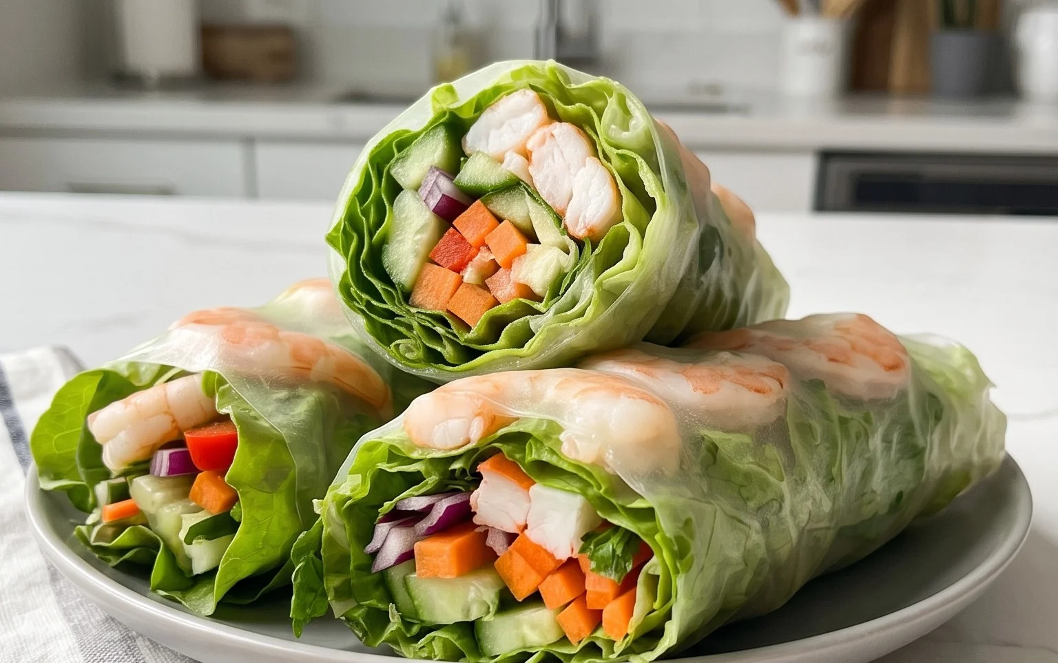 Lettuce Wrap Summer Rolls