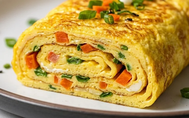 Gyeran Mari (Korean Rolled Omelette)